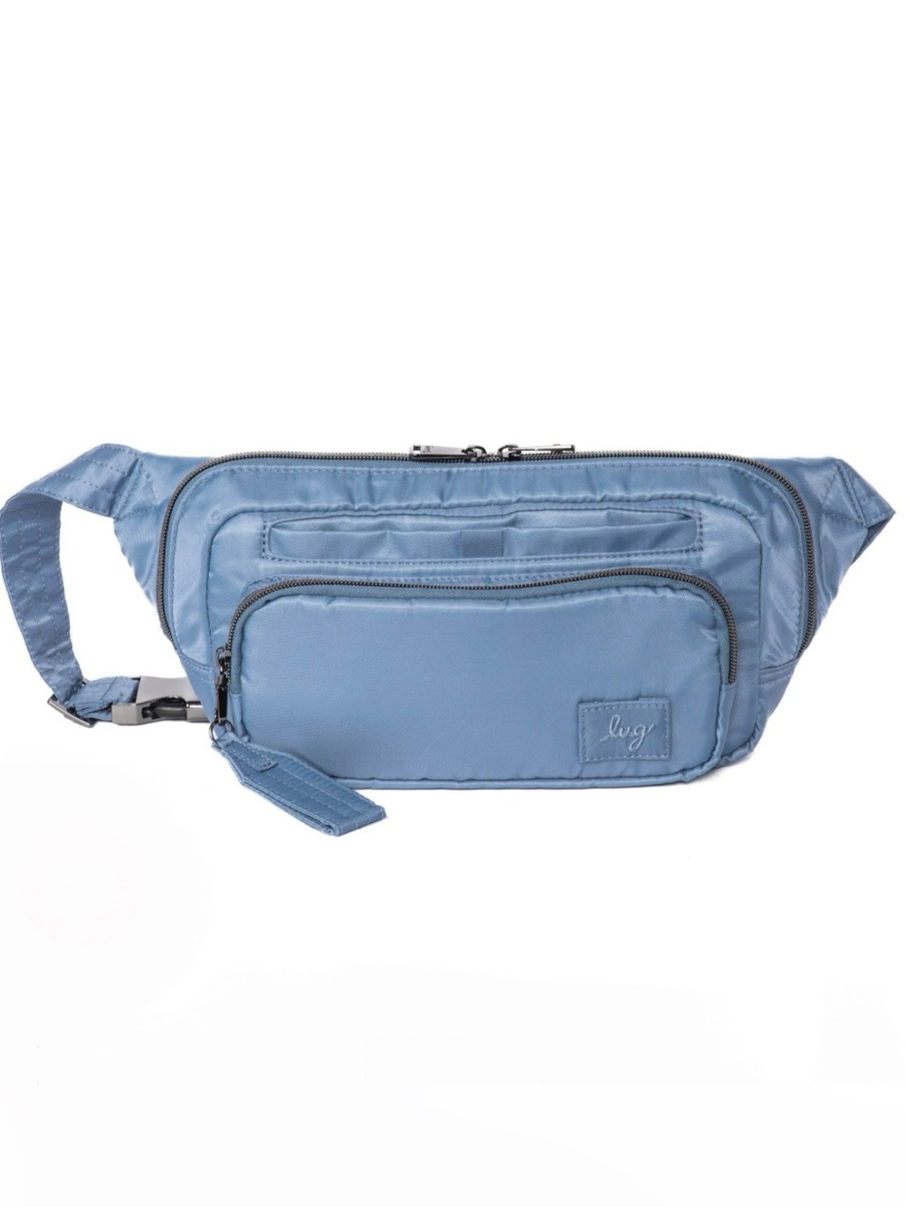 New Lug Hitch Quilted Classic Belt Bag Blue Fanny Pack Travel Pockets TikTok